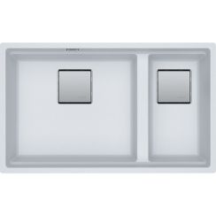 Franke Kanon gránit mosogató 76x46 cm fehér 125.0528.638