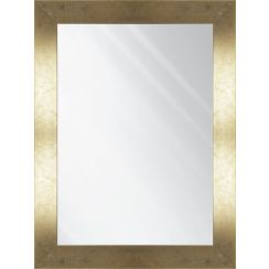 Ars Longa Simple tükör 73x133 cm négyszögletes arany SIMPLE60120-Z