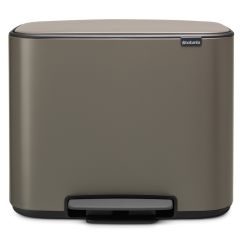 Brabantia Bo szemeteskosár 36 l szürke 121449