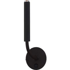 Nowodvorski Lighting Stalactite oldalfali lámpa 1x10 W fekete 8351