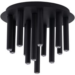 Nowodvorski Lighting Stalactite mennyezeti lámpa több mint 6x10 W fekete 8355