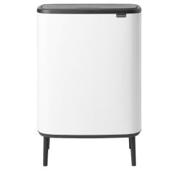 Brabantia Bo hulladéktartály 60 l fehér 130205