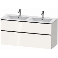 Duravit D-Neo szekrény 128x46.2x62.5 cm Függesztett, mosdó alatti fehér DE436502222