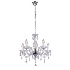 Zuma Line Magnolia függőlámpa 5x40 W átlátszó RLD94016-5A