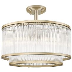 Zuma Line Sergio mennyezeti lámpa 5x60 W átlátszó-arany C0528-05H-V6AC