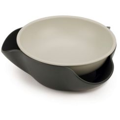 Joseph Joseph Double Dish tál 17.5x16.5x6.5 cm szürke-fehér 20156