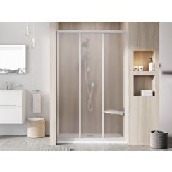 Ravak Supernova zuhanyajtók 90 cm tolható szatén matt/ 00V70UR2ZG