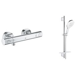 Készlet zuhany készlet Grohe Vitalio SmartActive 26598000, zuhanycsaptelep Grohe Grohtherm 800 Cosmopolitan 34765000