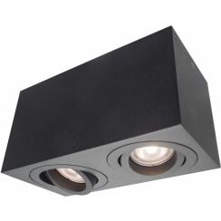 Light Prestige Lyon mennyezeti lámpa 2x50 W fekete LP-5881/2SMBK