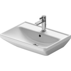 Duravit D-Neo mosdótál 60x44 cm négyszögletes klasszikus fehér 23666000001