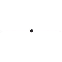 Nowodvorski Lighting Pin oldalfali lámpa 1x15 W fekete 8130