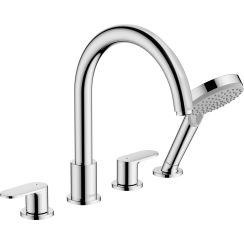 Hansgrohe Vernis Blend kád és zuhany csaptelep fürdőkád fölé króm 71456000