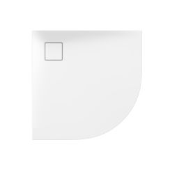 Cersanit Tako félkör alakú zuhanytálca 90x90 cm fehér S932-156