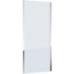 Omnires Bronx zuhanyfal 80 cm króm fényes/átlátszó üveg 10P80CRTR