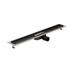 ACO ShowerDrain C Black lineáris lefolyó ráccsal 118.5 cm fekete 9010.91.13