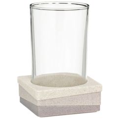 Kela Valura fogkefe csésze transzparens-barna 22801