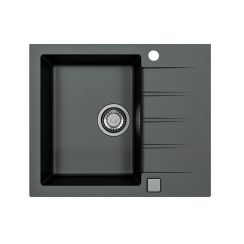 Alveus Cadit gránit mosogató 59x50 cm fekete 1132021