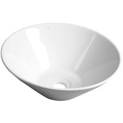 Aqualine Comillas mosdótál 42x42 cm kerek mosdótálak fehér BH7012