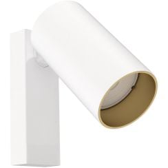 Nowodvorski Lighting Mono oldalfali lámpa 1x10 W fehér-arany 7772