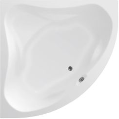 Aqualine Dunaj II sarokkád 140x140 cm baloldali fehér G1340