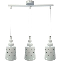 Candellux Hamp függőlámpa 3x60 W fehér 33-51943