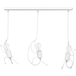 Emibig Bobi függőlámpa 3x15 W fehér 538/3