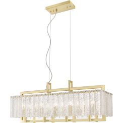 Zuma Line Palace függőlámpa több mint 6x42 W átlátszó-arany P0523-08A-U8AC