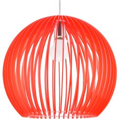 Candellux Haga függőlámpa 1x60 W piros 31-50413