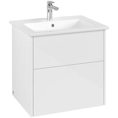 Villeroy & Boch Finero mosdó szekrénnyel 65 cm fehér S00501DHR1