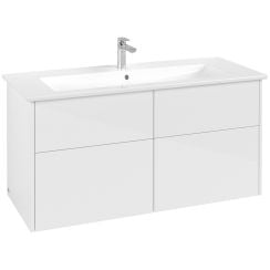 Villeroy & Boch Finero mosdó szekrénnyel 120 cm fehér S00504DHR1