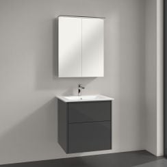 Villeroy & Boch Finero mosdó szekrénnyel 60 cm szürke S00400FPR1