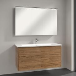 Villeroy & Boch Finero mosdó szekrénnyel 120 cm tölgy S00404RHR1