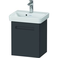 Duravit No. 1 szekrény 39x34.6x47.8 cm mosdókagyló alá akasztható grafit N14266R49490000