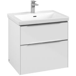 Villeroy & Boch Subway 3.0 szekrény 62.2x46.2x57.6 cm Függesztett, mosdó alatti fehér C57600VE