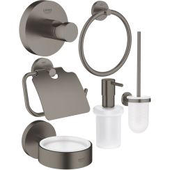 Készlet WC kefe Grohe Essentials 40374AL1, WC papír tartó Grohe Essentials 40367AL1, 40369AL1, 40365AL1, 40394AL1, 40364AL1