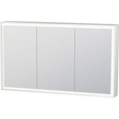 Duravit L-Cube szekrény 120x15.4x70 cm tükörrel fehér LC755300000
