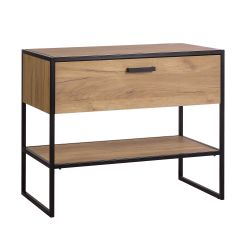 Comad Brooklin szekrény pulttal 90x50x75 cm álló, mosdó alatti tölgy BROOKLIN827FSC