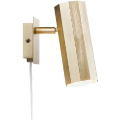 Nordlux Alanis oldalfali lámpa 1x15 W sárgaréz 2213441035