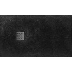 Roca Terran téglalap alakú zuhanytálca 180x70 cm fekete AP1017082BC01400