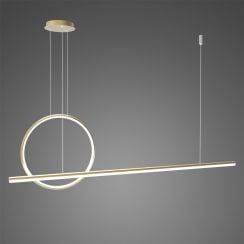 Altavola Design Linea függőlámpa 2x W fekete LA087/PX143_40_4k_gold_dimm