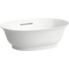 Laufen The New Classic mosdótál 45x31 cm ovális mosdótálak fehér matt H8128517571091