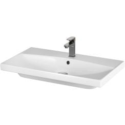 Cersanit City mosdótál 80.5x45.5 cm négyszögletes beépíthető fehér fényes K35-061