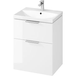 Cersanit City mosdó szekrénnyel 60 cm fehér S801-422