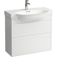 Laufen The New Classic szekrény 77.6x31.6x67.7 cm mosdókagyló alá akasztható fehér H4060420856311