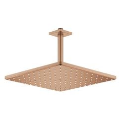 Grohe Rainshower fejzuhany karral 31x31 cm négyzet Brushed Warm Sunset 26566DL0