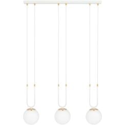 Emibig Glam függőlámpa 3x10 W fehér-opál 1115/3