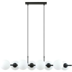 Emibig Rory függőlámpa x10 W fehér-fekete 1205/8