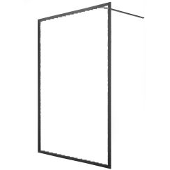 Sealskin Contour zuhanykabin fal walk-in 140 cm grafit matt üveg/átlátszó üveg CDA31386145100