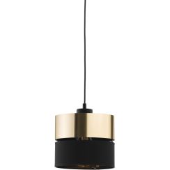 TK Lighting Hilton üvegbúra fekete 8932