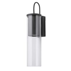 Light Prestige Manacor oldalfali lámpa 1x50 W fekete-átlátszó LP-232/1WBK